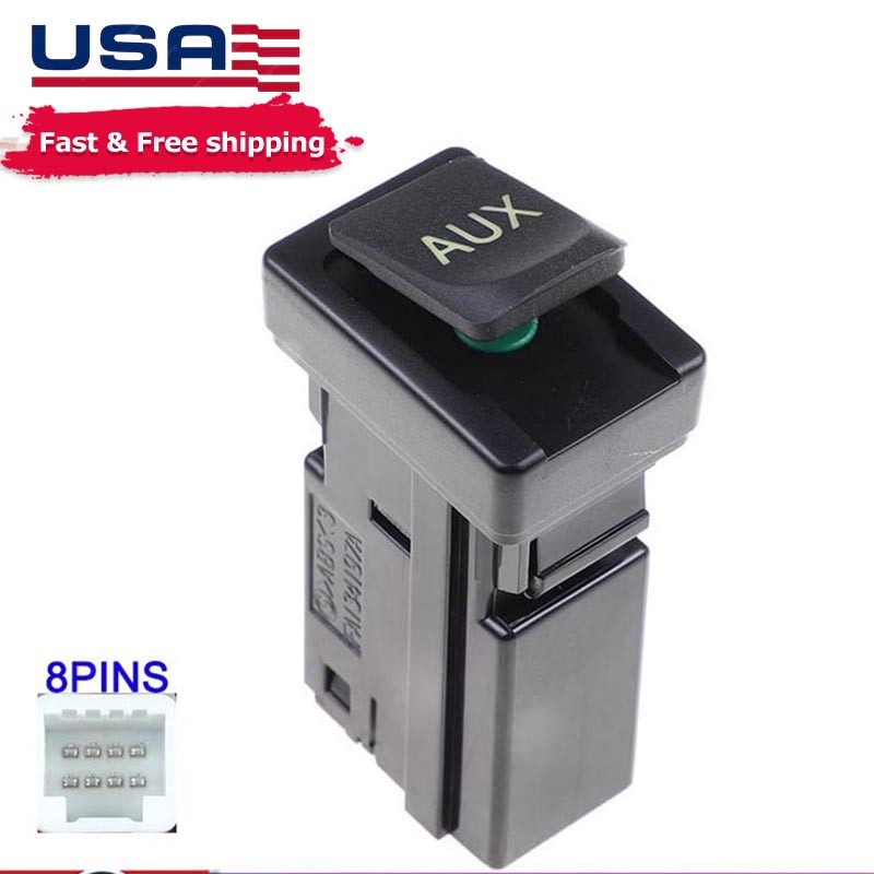86190-02010 Auxiliary Aux Stereo Adaptor For Toyota Corolla Tacoma RAV4 Camry