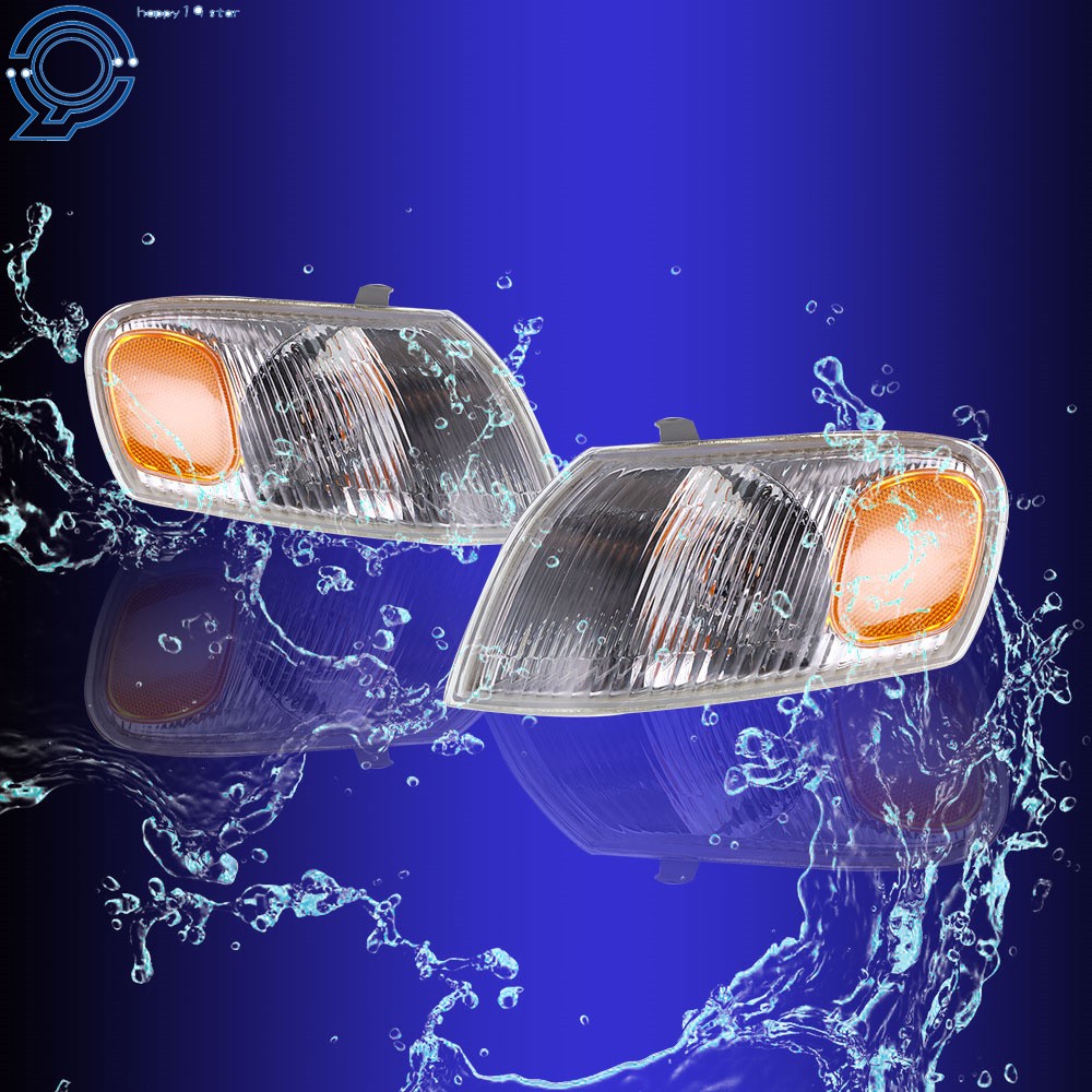 For Toyota Corolla 1998 1999 2000 Combo Set Headlight & Corner Parking Lights