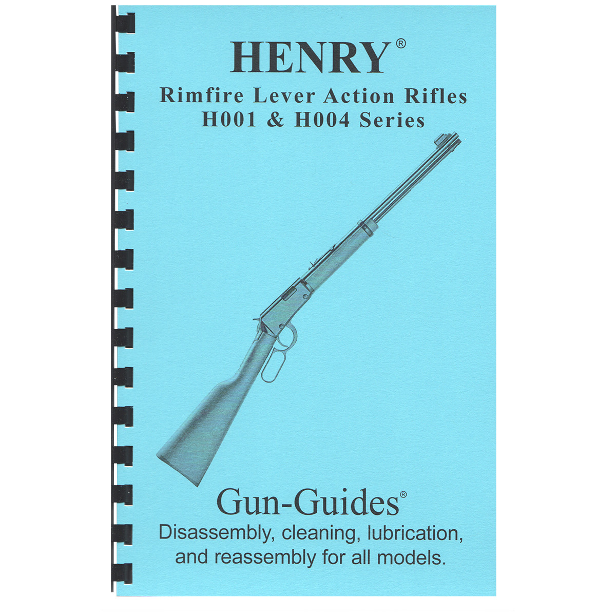 HENRY® 22 17 Rimfire Rifles Manual H001 H004 22 LR Disassembly Reassembly