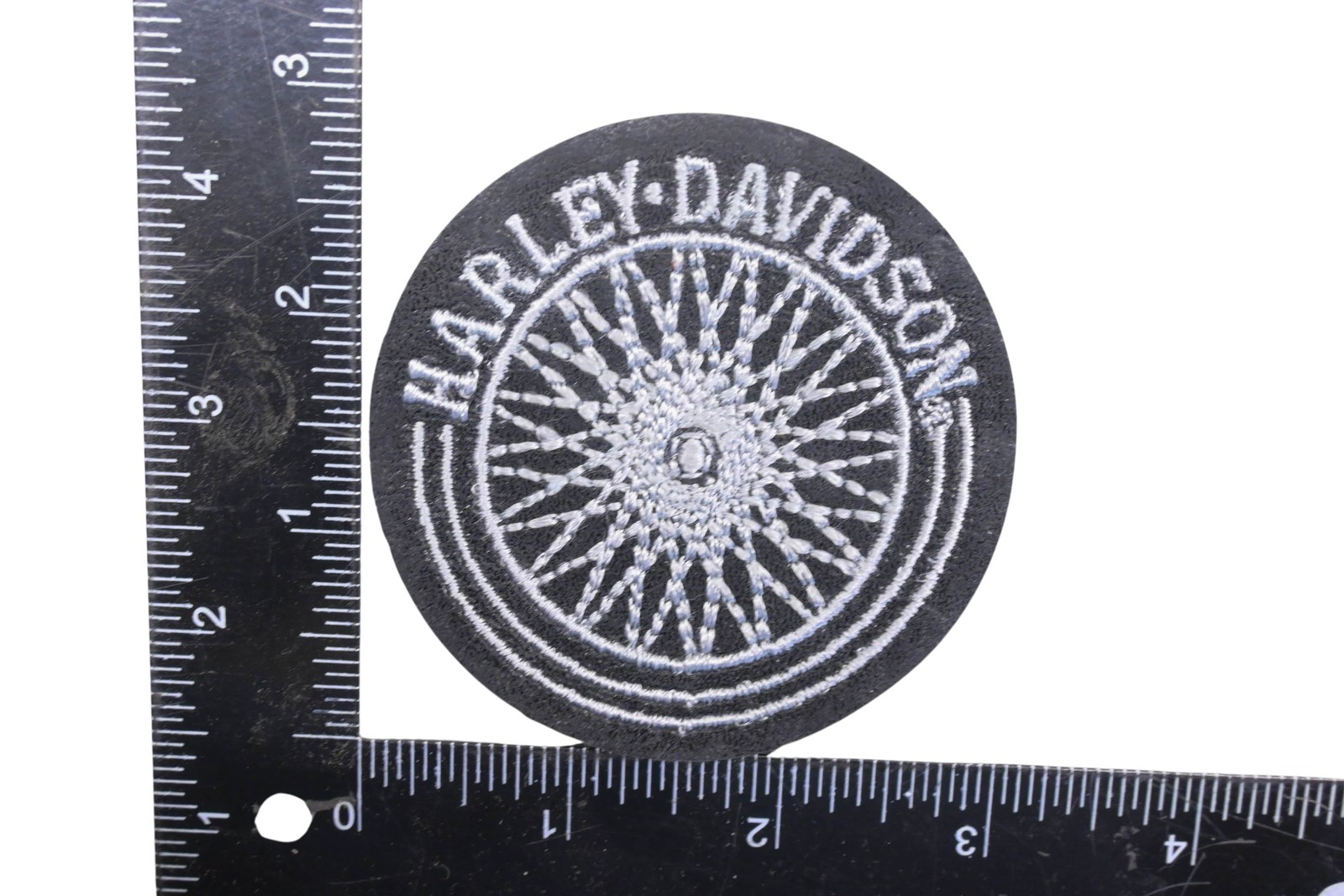 Harley Davidson' Wheel Spoke Logo Iron On Patch