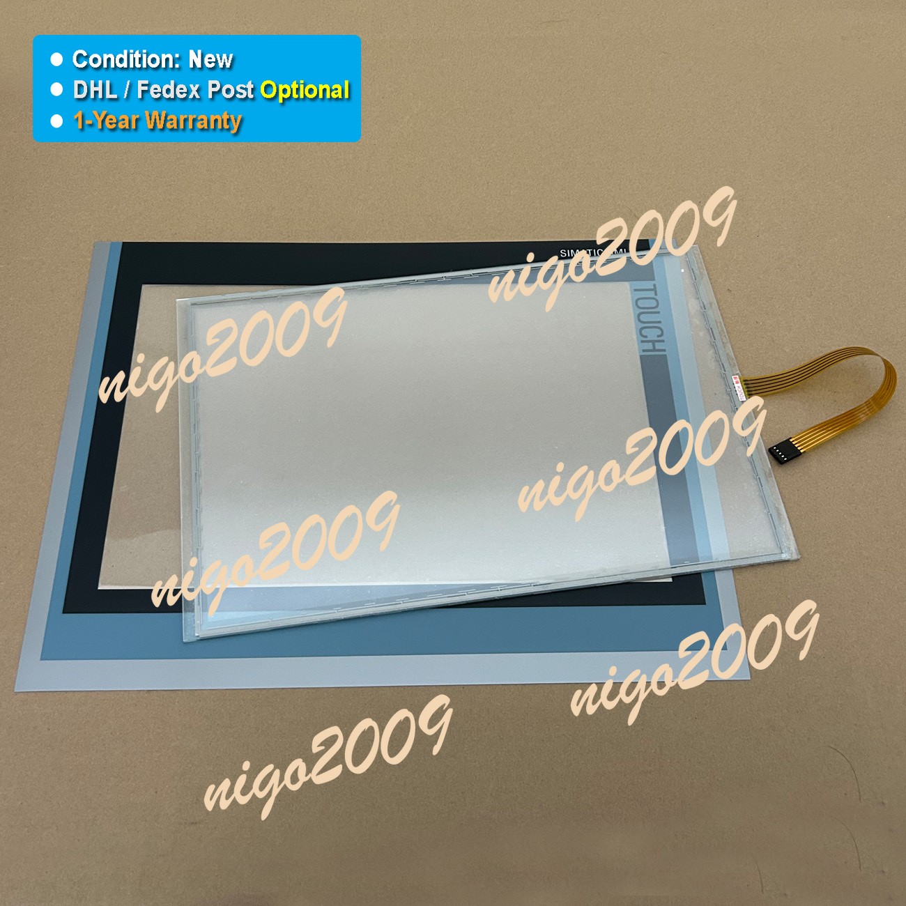 Fit for SIMATIC HMI IFP1500 FLAT PANEL 6AV7863-2TA00-0AA0 Touch Screen Film Foil