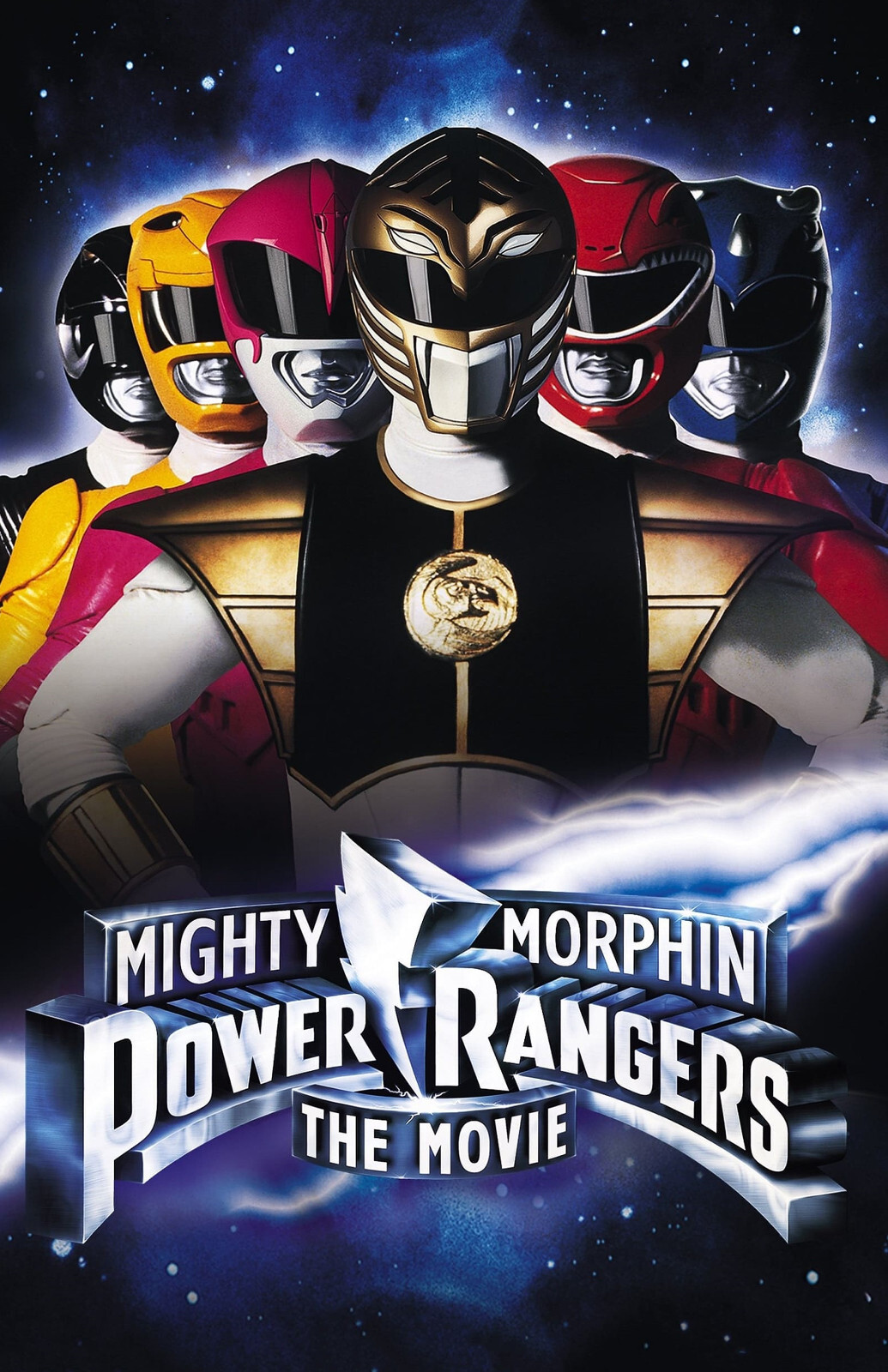 BB2447 Mighty Morphin Power Rangers The Movie 1995 Team Movie Poster 11x17