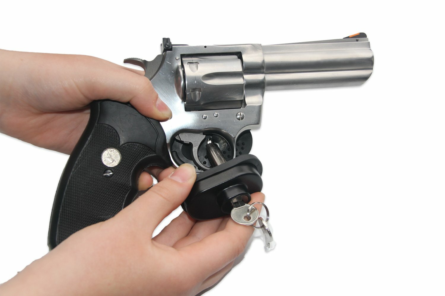 Keyed Gun Trigger Lock-FJM Security SX-110-Key Alike