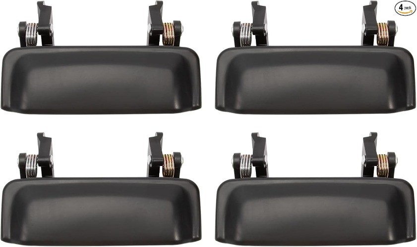 4 Pack Exterior Left & Right Door Handle, 1998-2003 / 2001-2005 / 1998-2001, Dri