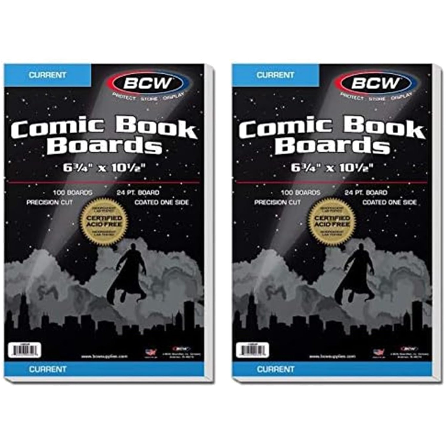Current Comic Backing Boards - 300 Ct | Long-Term Storage
