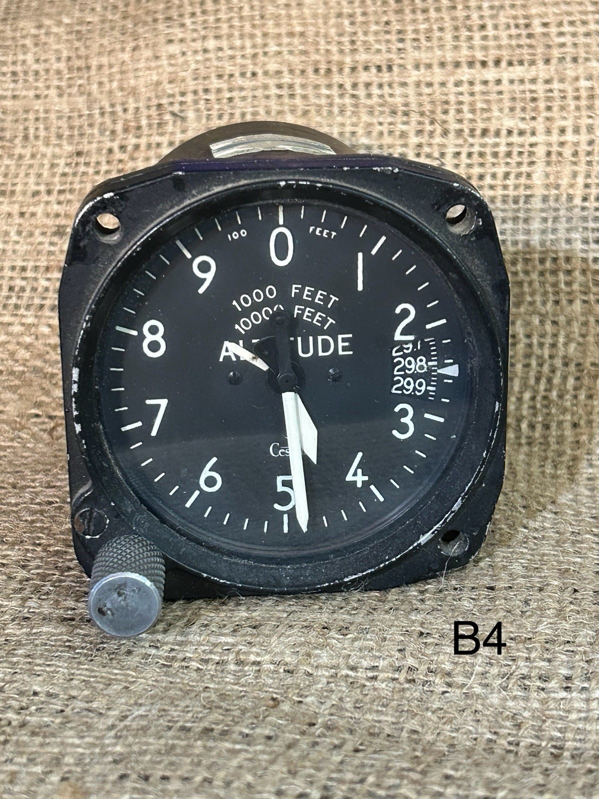 Cessna Collectors Altimeter, Cessna P/N S-1313N1 Free Shipping not tested