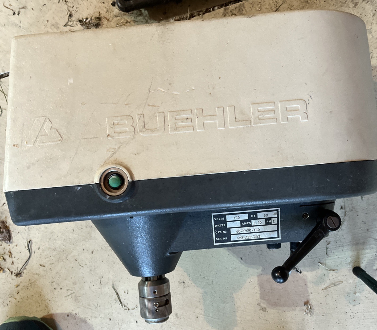 BUEHLER AUTOMET 2 GRINDER-POLISHER Head Only #60-1950-160