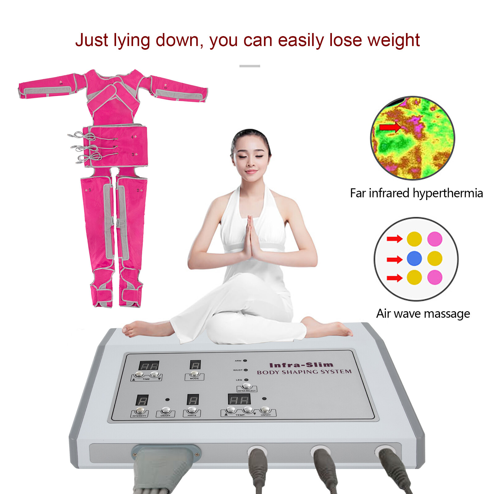 SPA Air Pressure Lymphatic Drainage Pressotherapy Weight Loss Slimming Machine