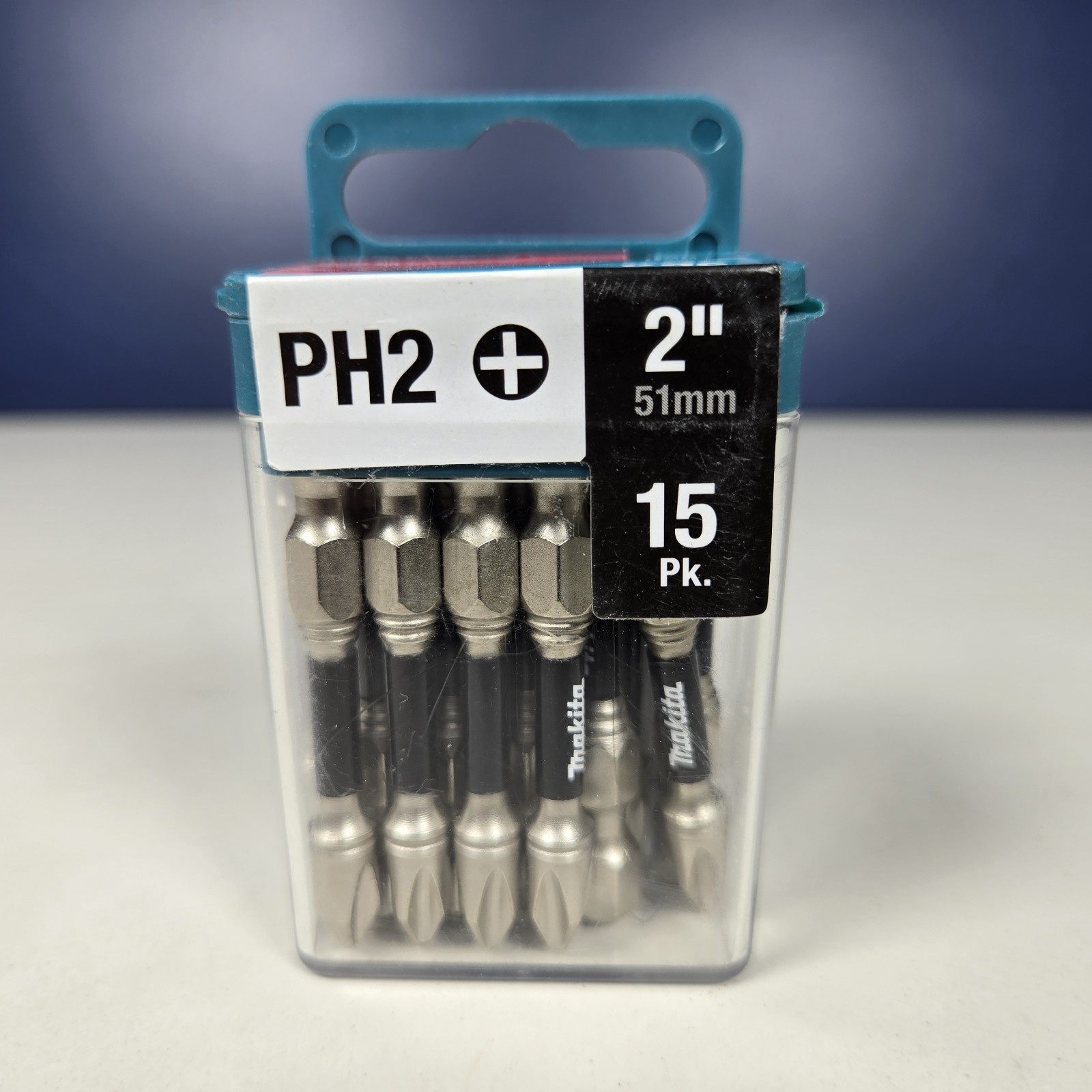 MAKITA #2 Phillips 1 In. Insert Bit 15/pack IMPACT XPS E-00664