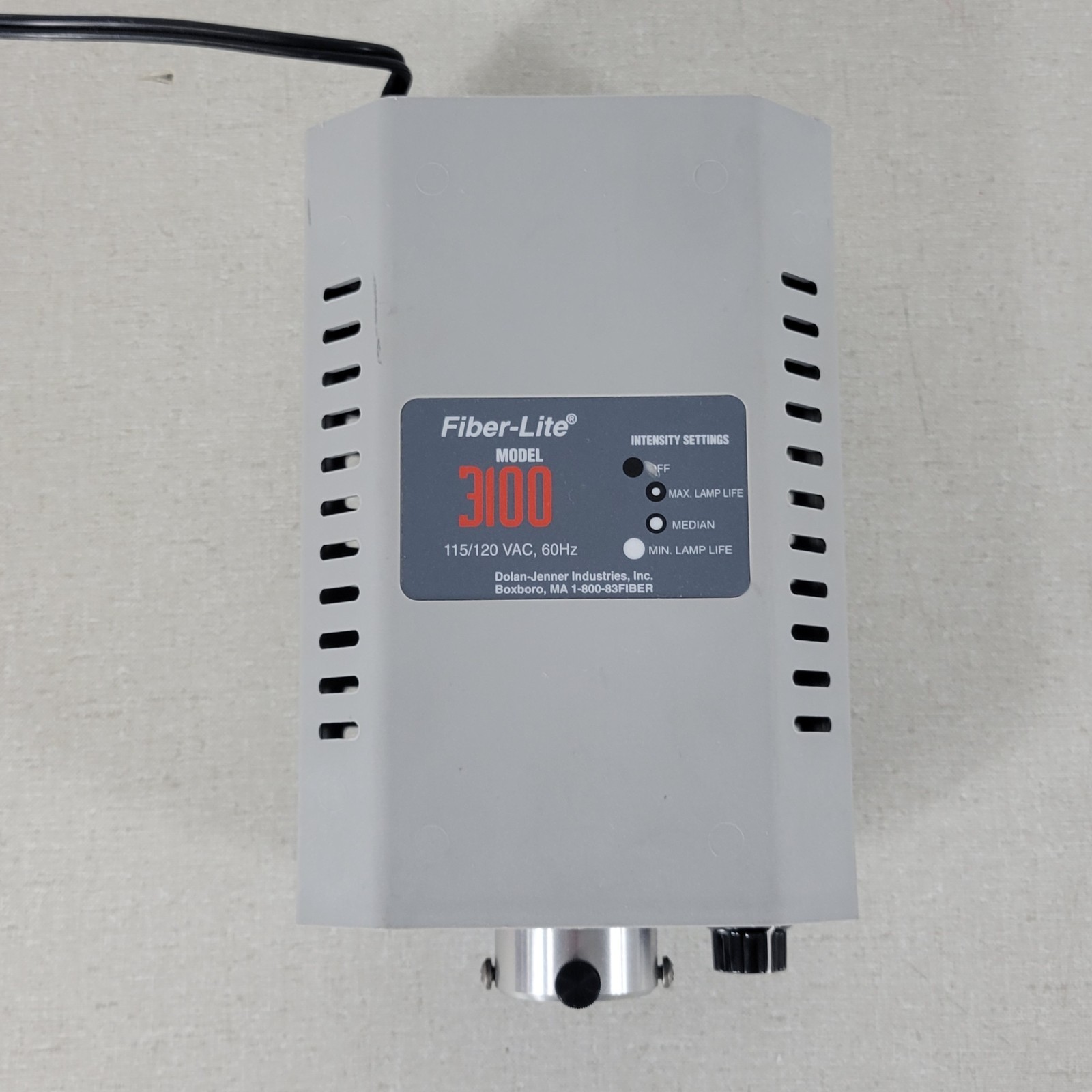 Dolan-Jenner Inc Fiber-Lite 3100 Illuminator 3-Mode Intensity Light Source