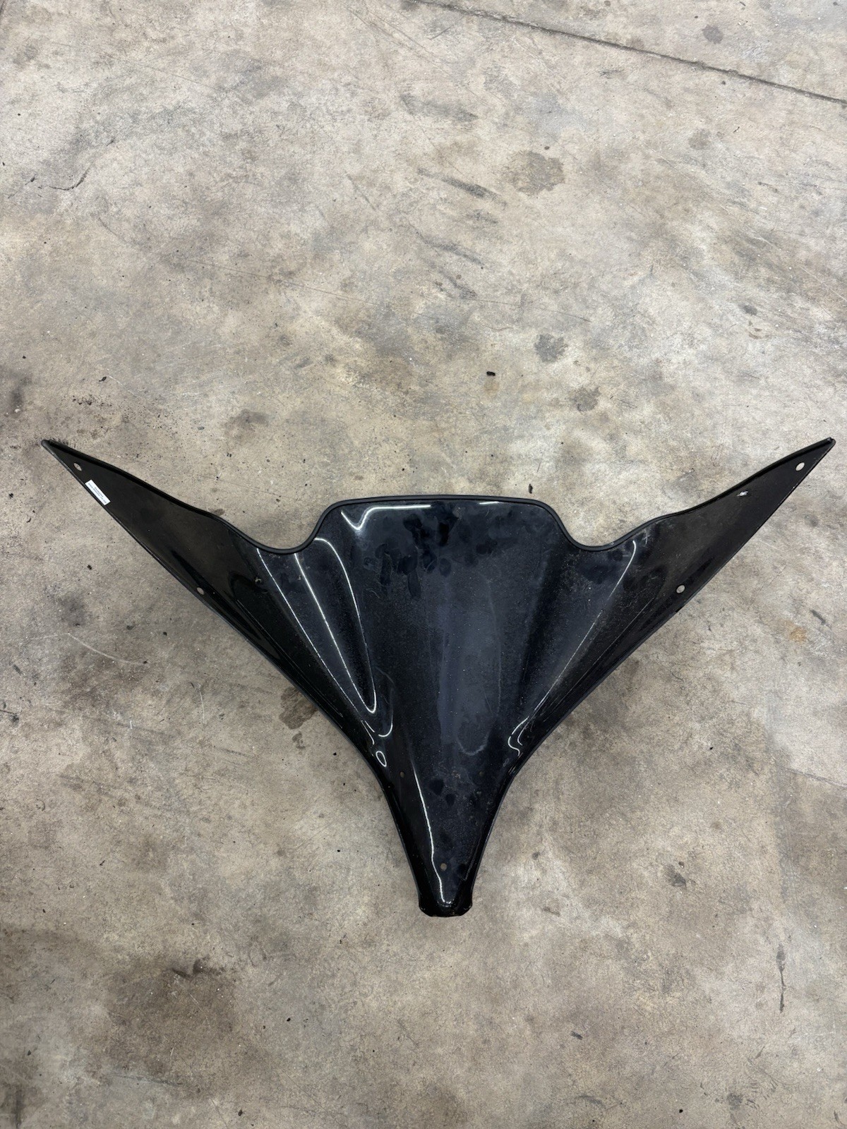 Yamaha Windshield - APEX ATTAK VECTOR- Short Blacked Out