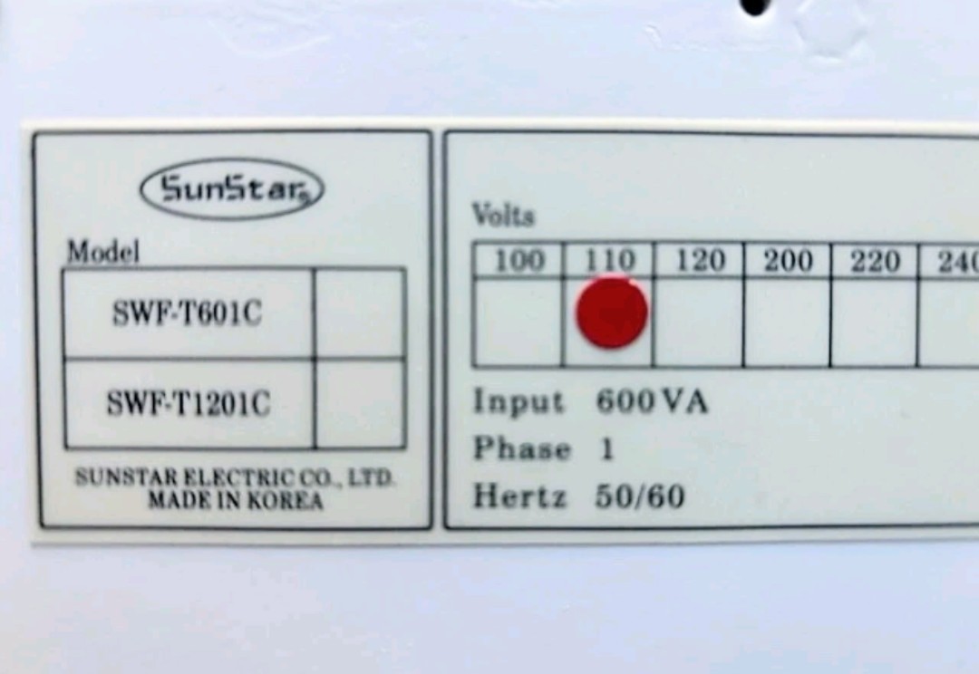 SWF 601C Control Box