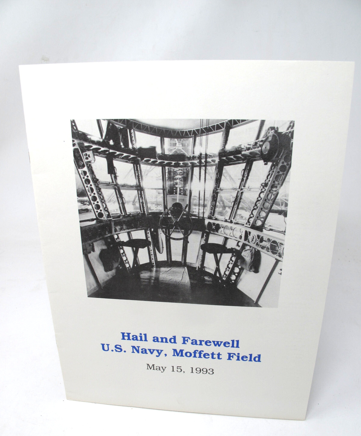 1993 U.S. Navy Moffett Field Hail Farewell Program Photos Names