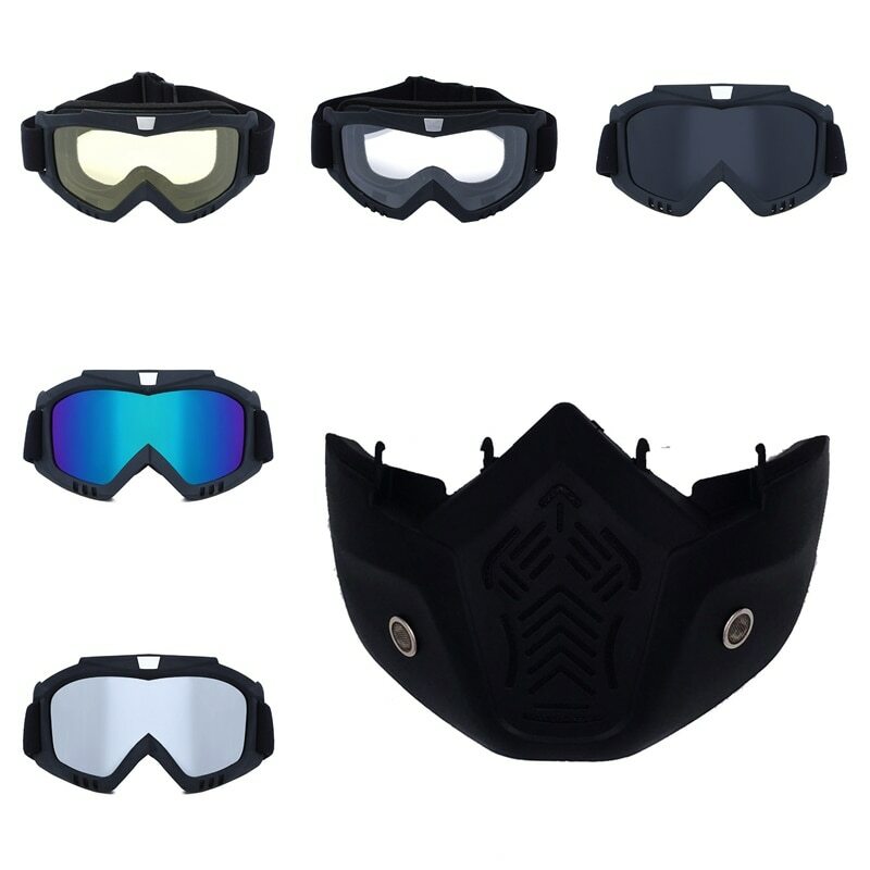 Winter Snow Sport Goggles Snowboard Ski Snowmobile Face Mask Sun Glasses Eyewear