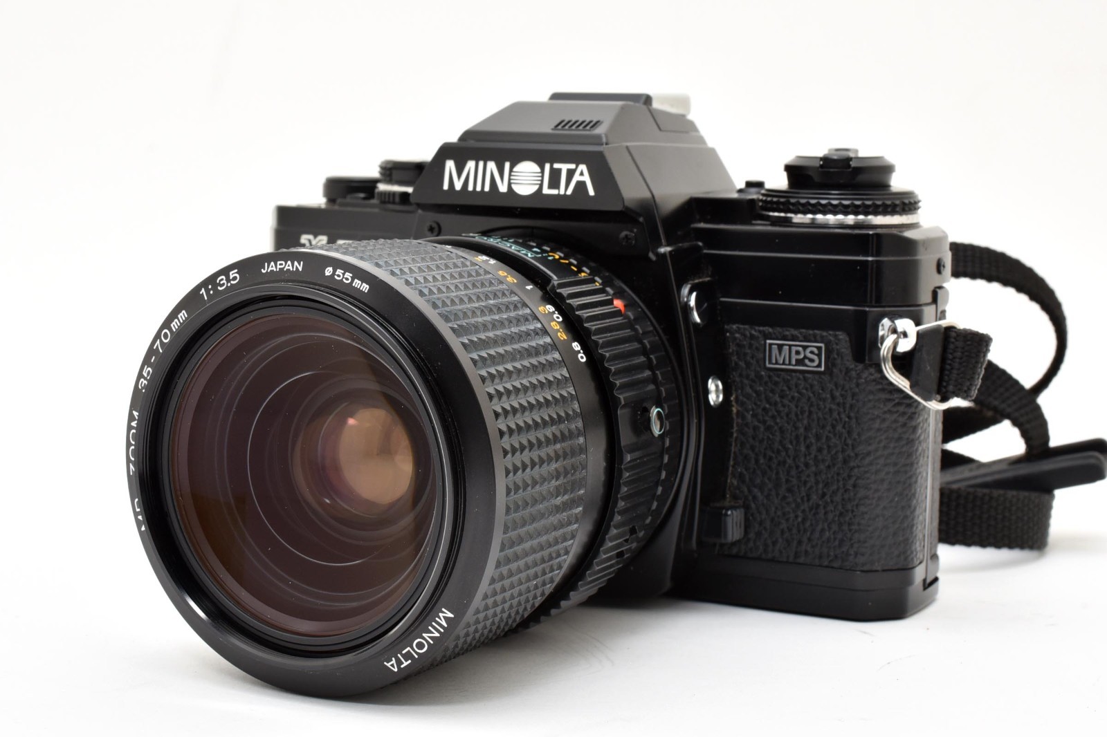 【 NEAR MINT 】MINOLTA New X-700 MPS 35mm Film Camera w/MD 35-70mm f3.5 Lens Japan