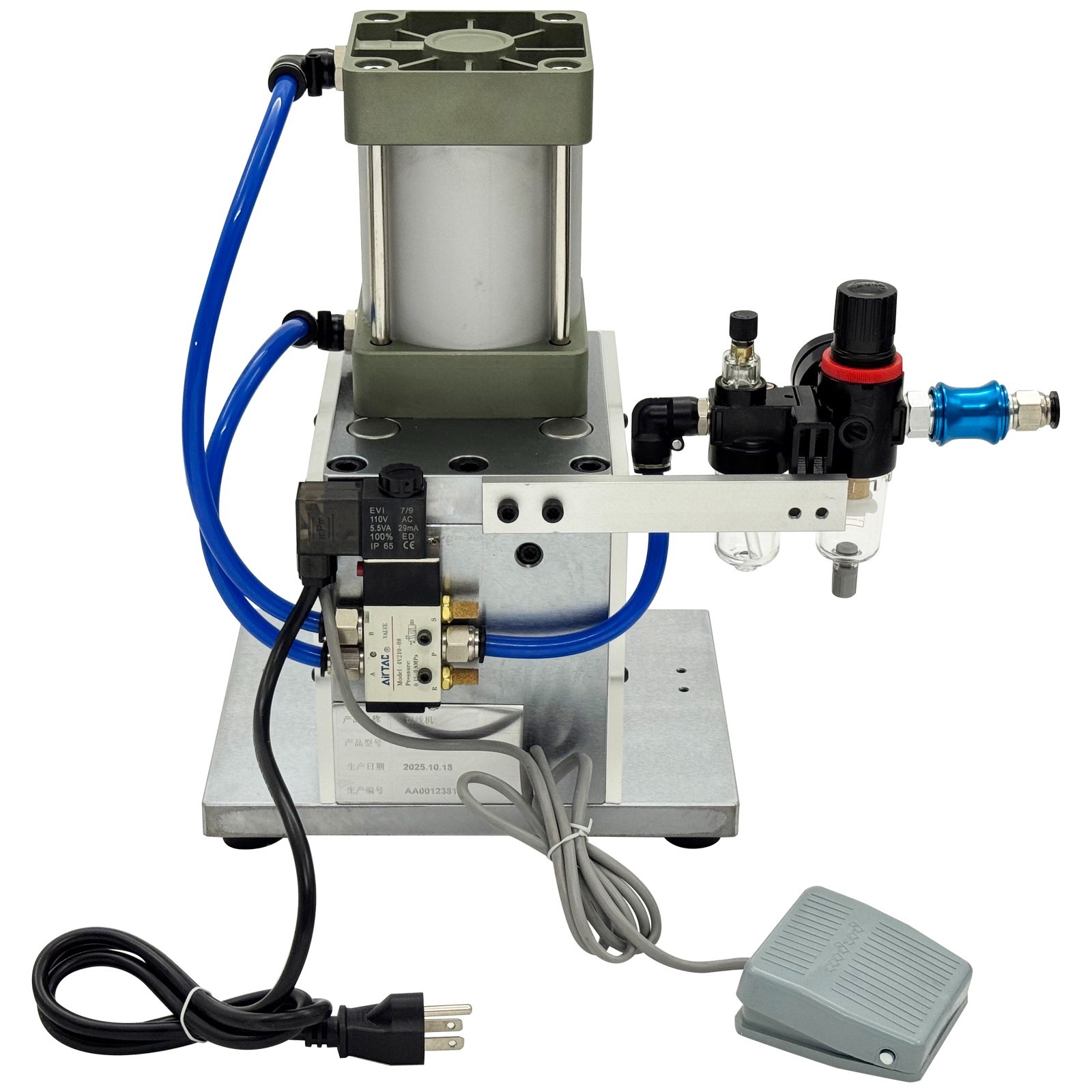 110V Pneumatic Cable Cutting Machine with Foot Pedal Wire/Cable Cutting Machine