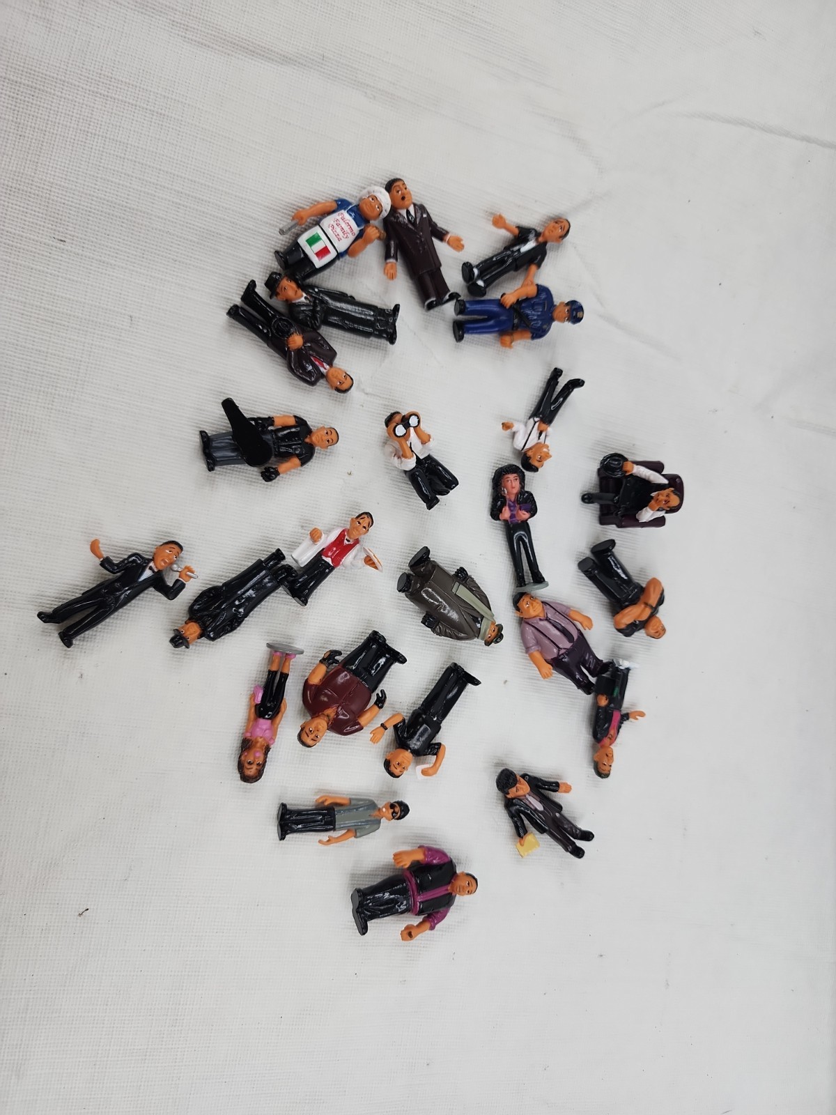 Homies Mini Figure Mixed Lot Of 24 Plastic People Figurines Mix Lot