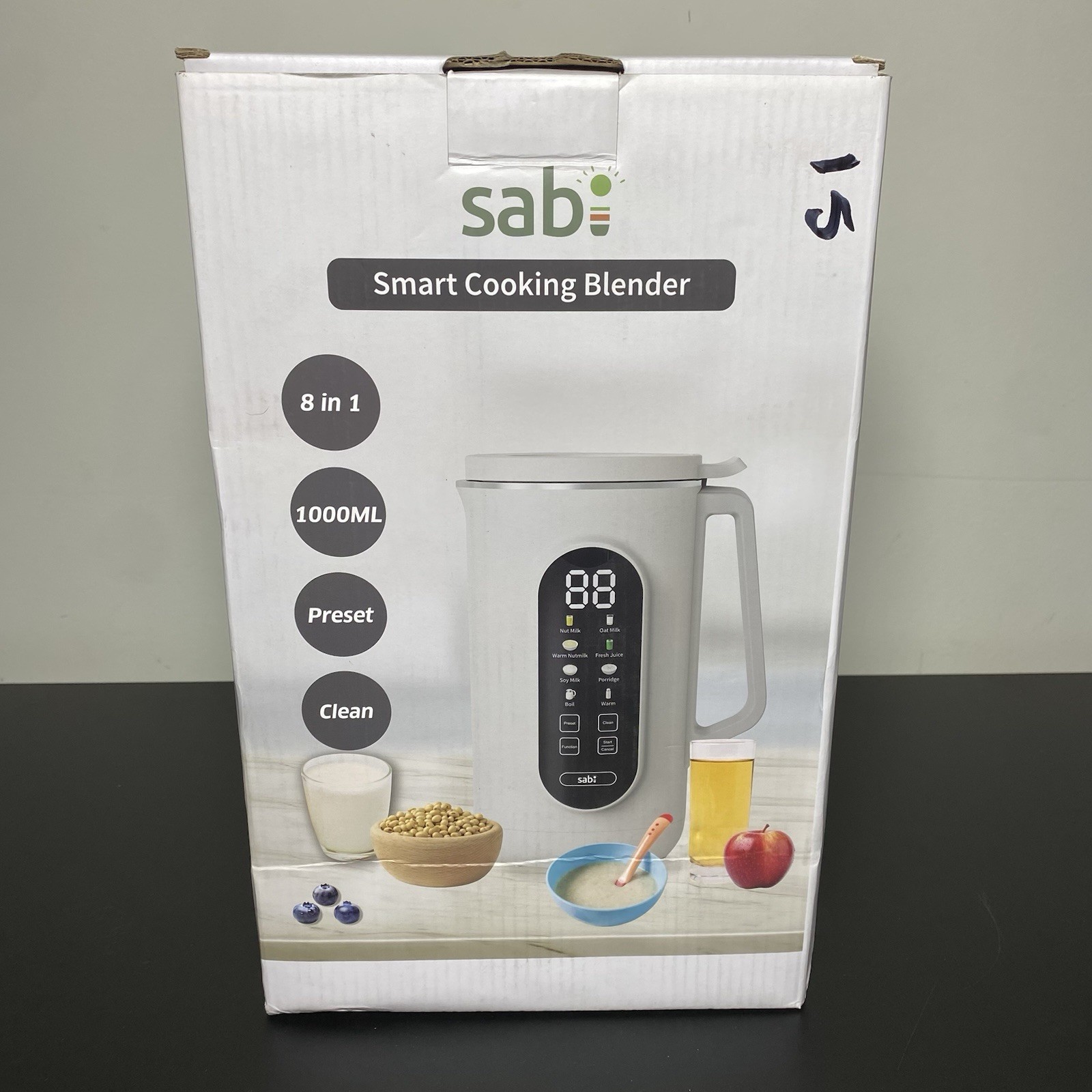 Sabi Smart Cooking Blender 8-in-1 Soy Nut Milk Maker 1000ML Model 1636J New