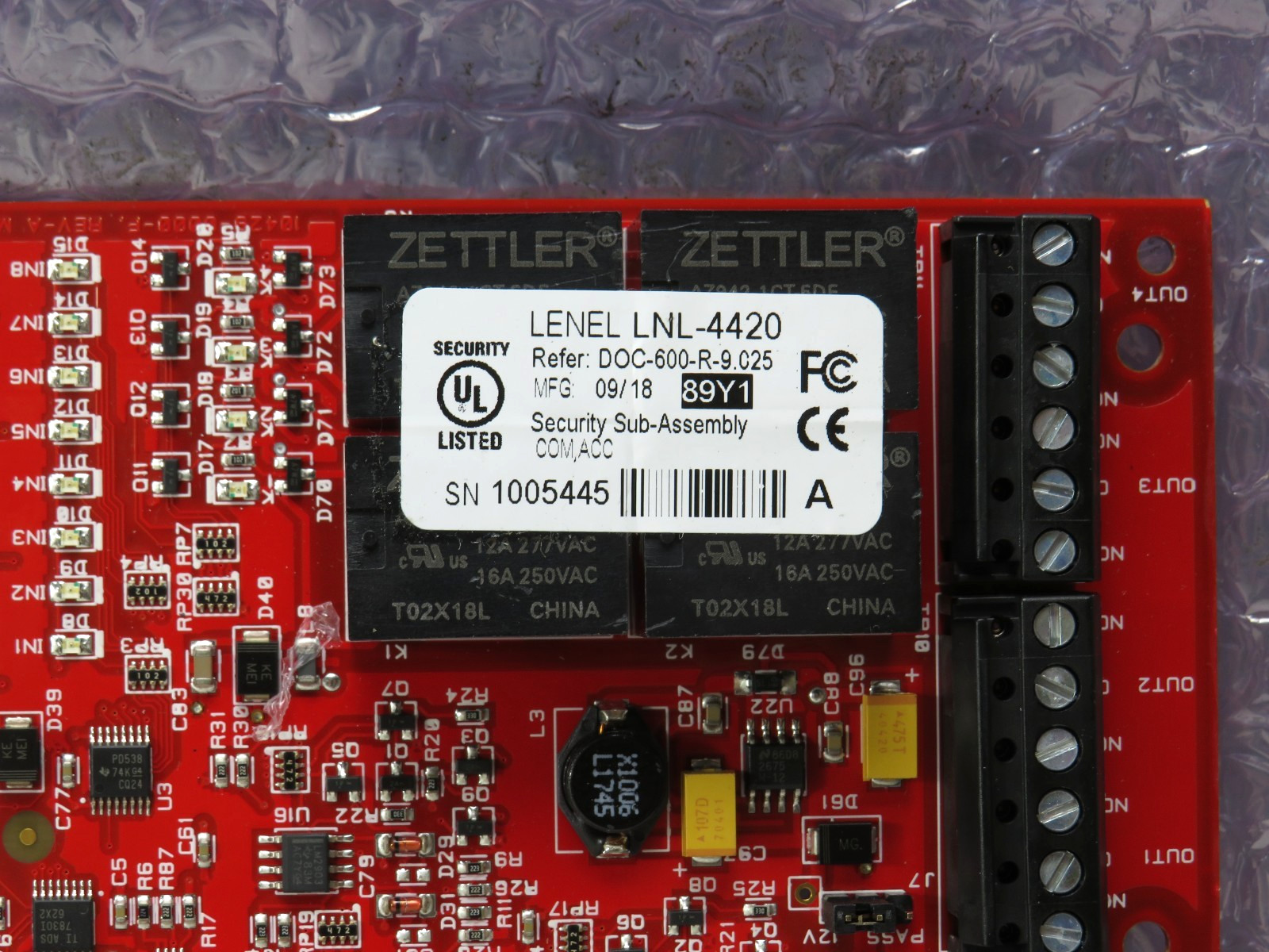 Lenel LNL-4420 Advanced Dual Reader Controller [CTA]