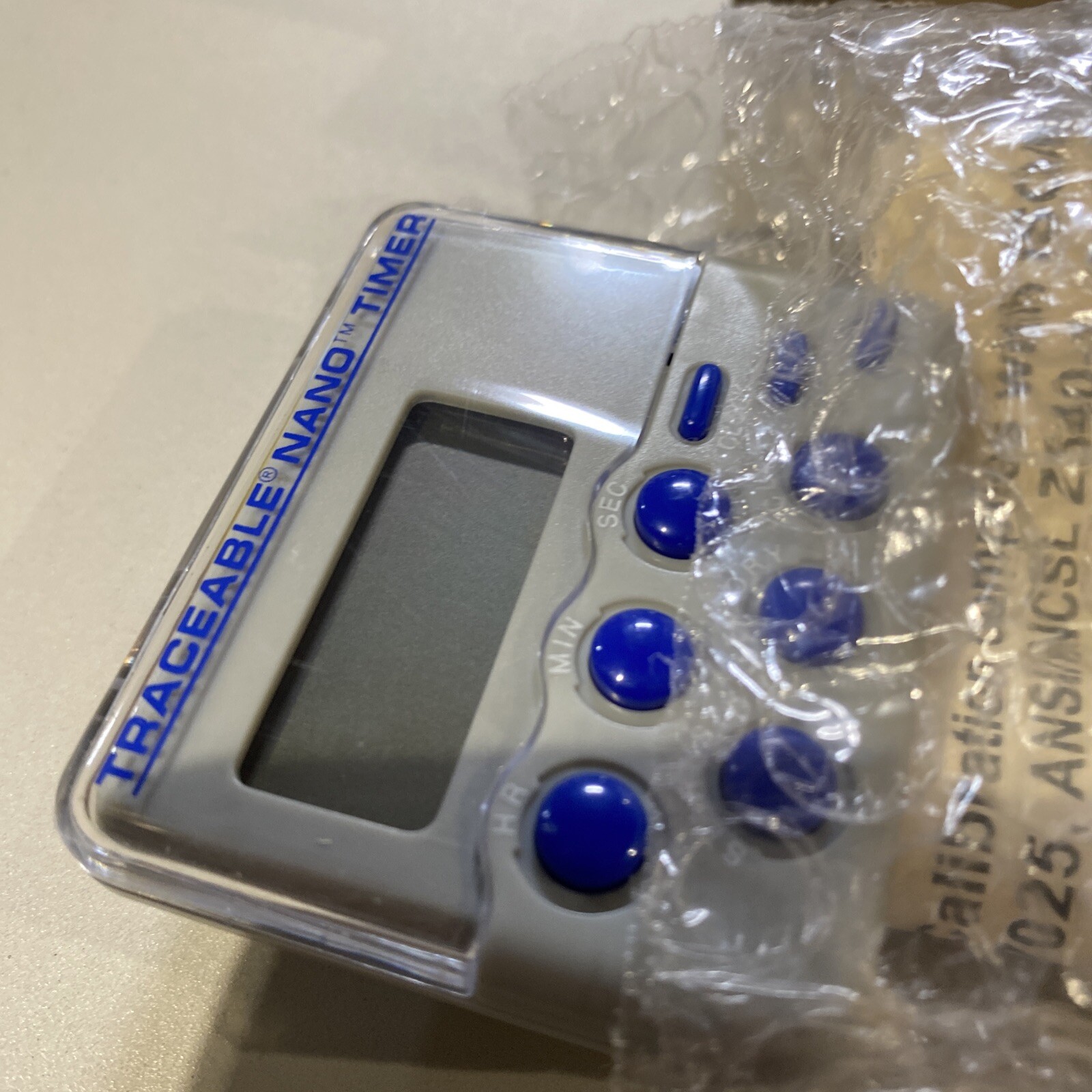 TRACEABLE 5132 Nano Timer,LCD
