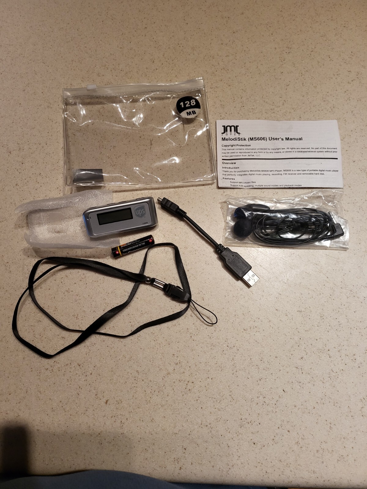 United Parcel Service Melodstik MS606 MP3 player