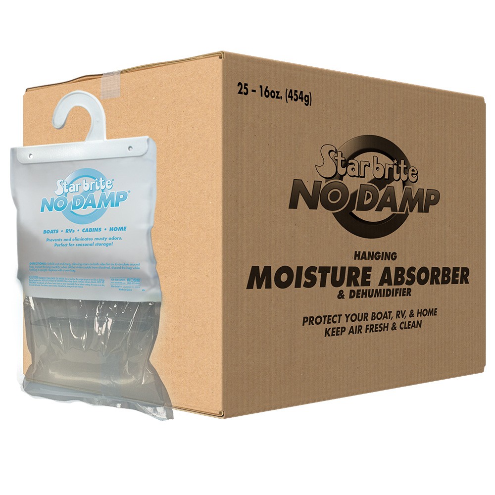 Star Brite No Damp Moisture Absorber &Amp; Dehumidifier Hanging Bag - 16 Oz *25