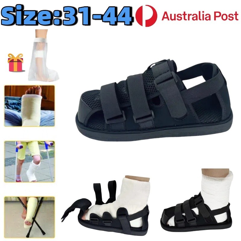 Post-Op Shoe Fracture Plaster Walking Shoes Medical Recovery Foot Protection