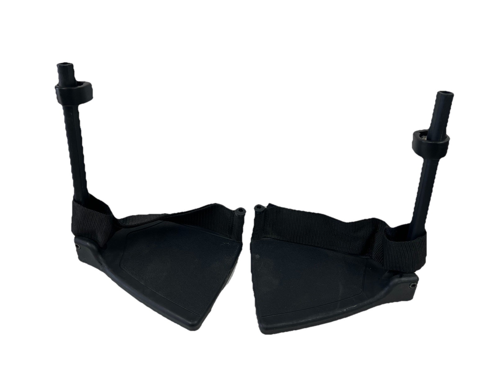 Pair Quickie 2 Manual Wheelchair Foot Rest Plastic Foot Plates ONLY 6”x7”