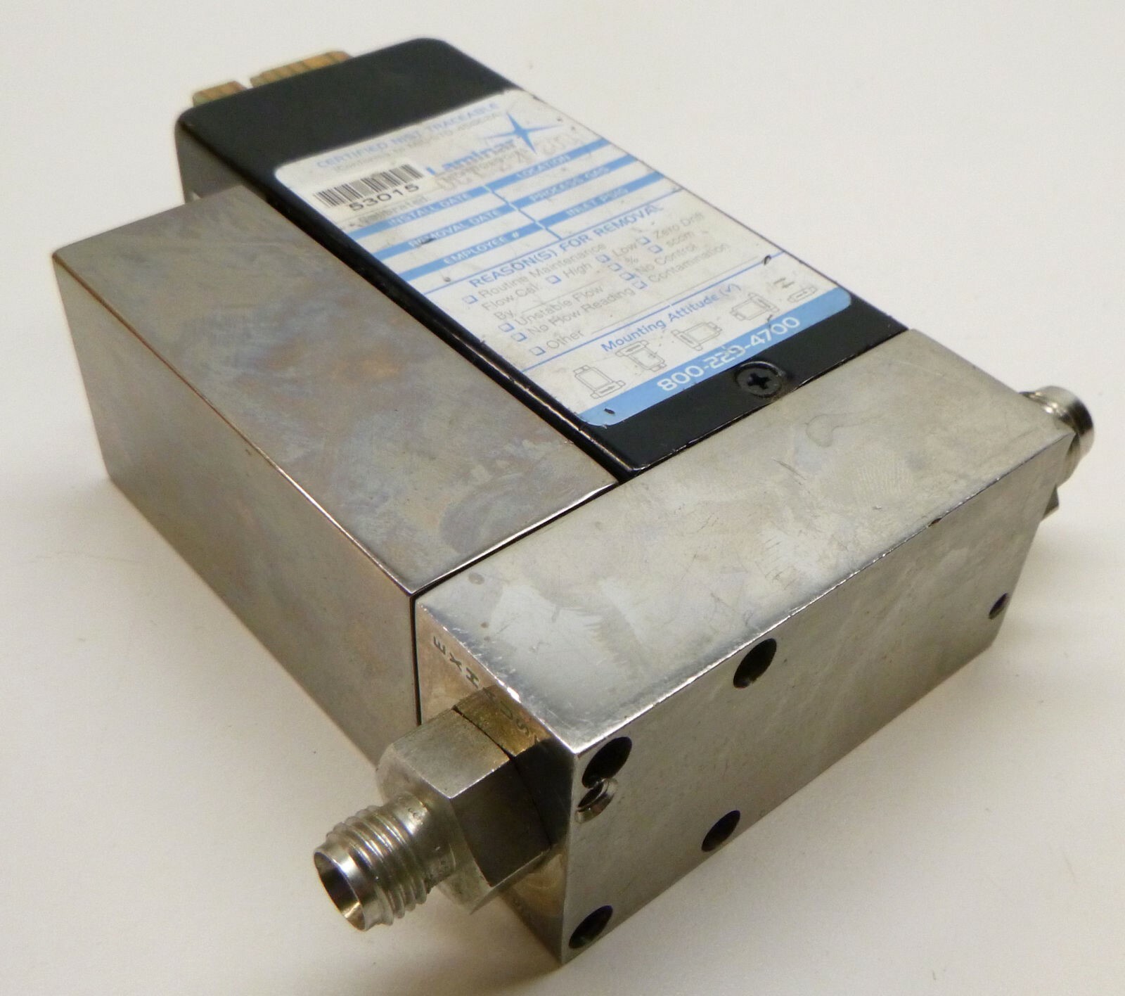 Unit Instruments UFC-1100A Mass Flow Controller, Gas: N2, Range: 5 SLPM