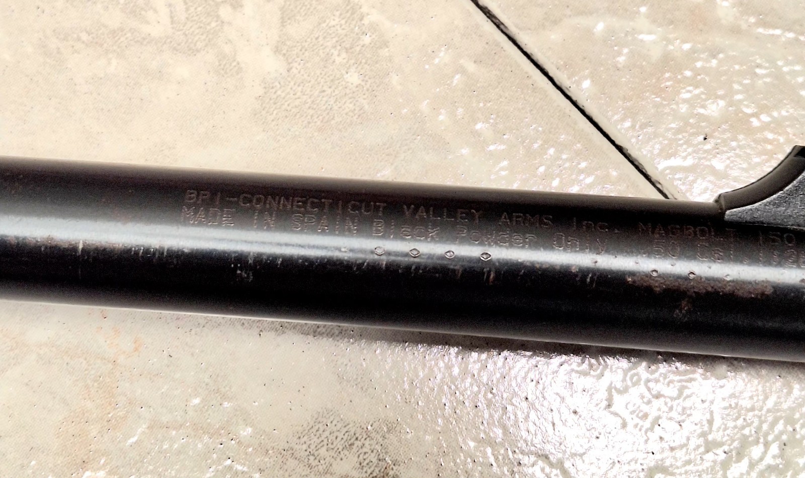 CVA Magbolt 150 Muzzleloader .50 Cal Rifle Barrel Sights, Scope Mounts & Stock