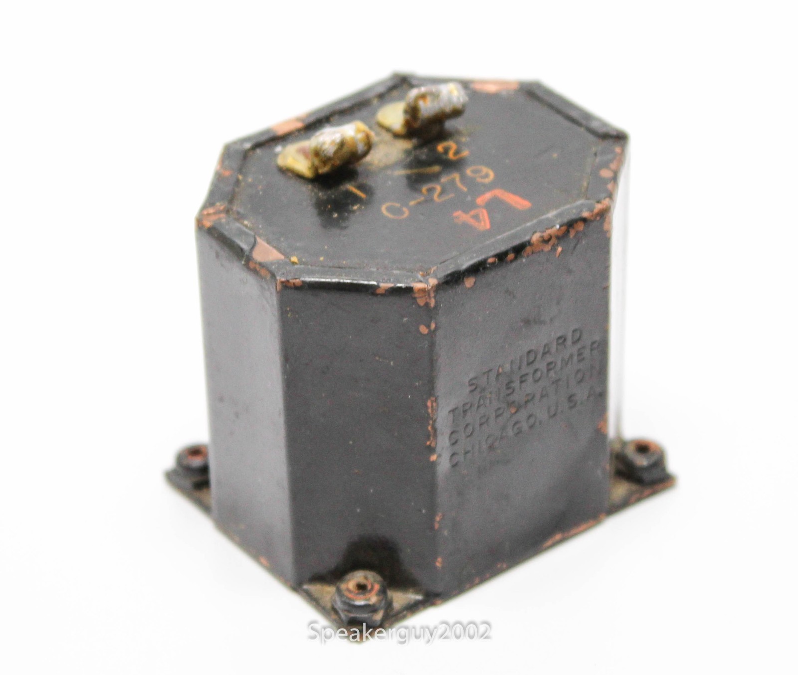 Vintage Standard Transformer Shielded Power Supply Choke / 11.7H 465 Ohm -- RM6