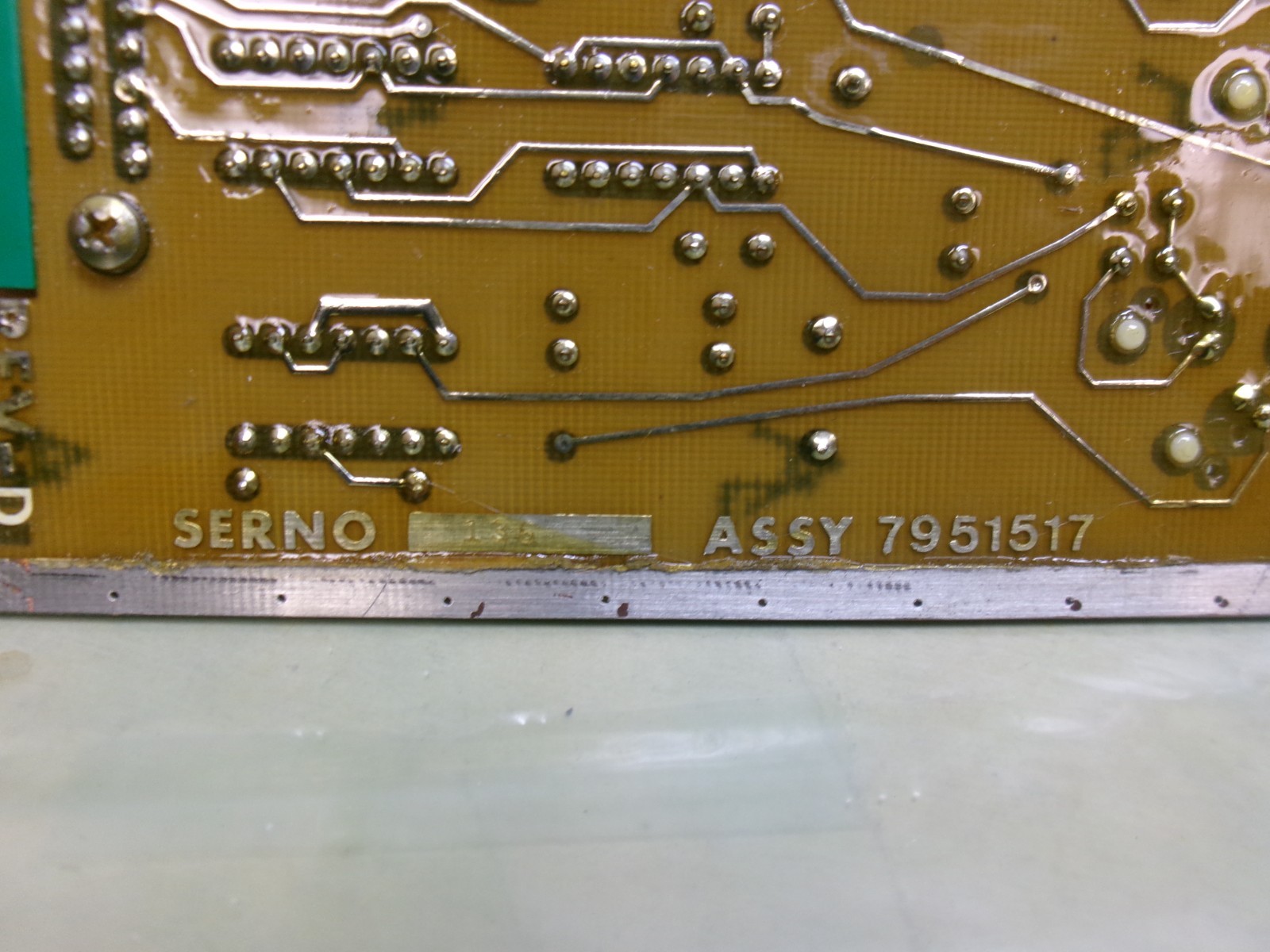 Serno assy 79.51517 Circuit Board