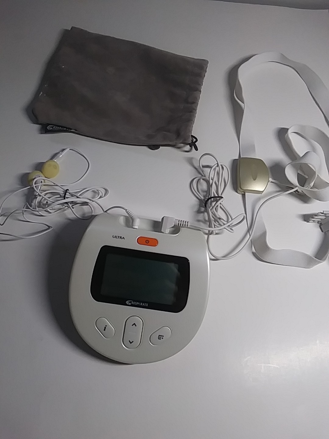 RESPeRATE Ultra  RR153  Blood Pressure Lowering Device W Rs-109 Sensor