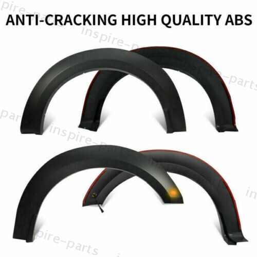 4 PCS Raptor Sport Style Fender Flares Fits For 15-17 Ford F150 Styleside