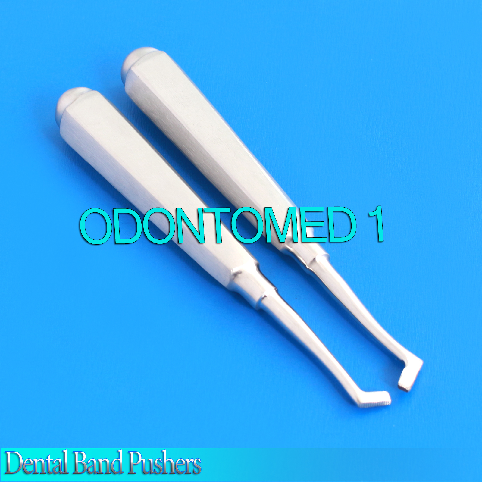 2 Pcs Mershon Band Pushers Dental Orthodontic Surgical Band Seating Instruments
