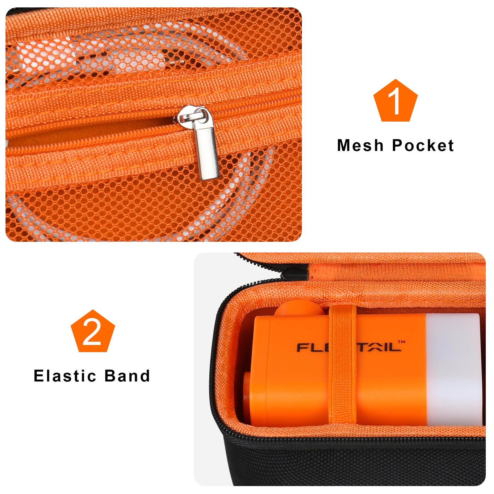Hard Case for FLEXTAILGEAR MAX Pump 2020/ MAX Pump Plus/ MP2 Pro/ MP2 Plus Po...