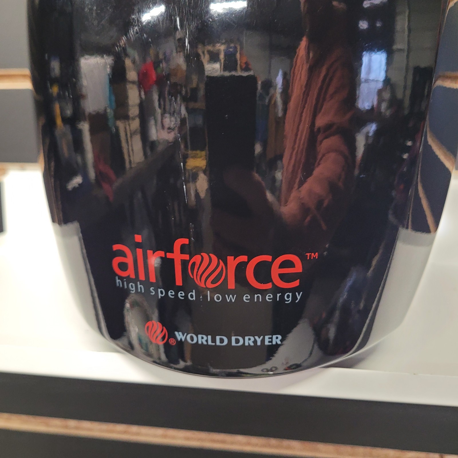 World Dryer J-162A3 Airforce Automatic High-Speed Energy Efficient Hand Dryer