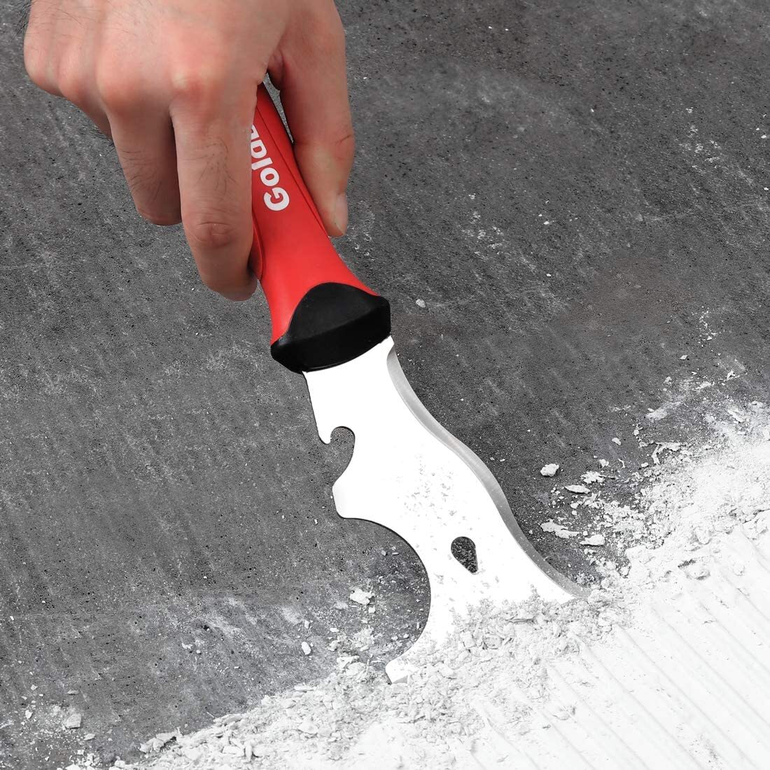 Paint Scraper 9-in-1 Stainless Steel Putty Knife multi-function scraper tool