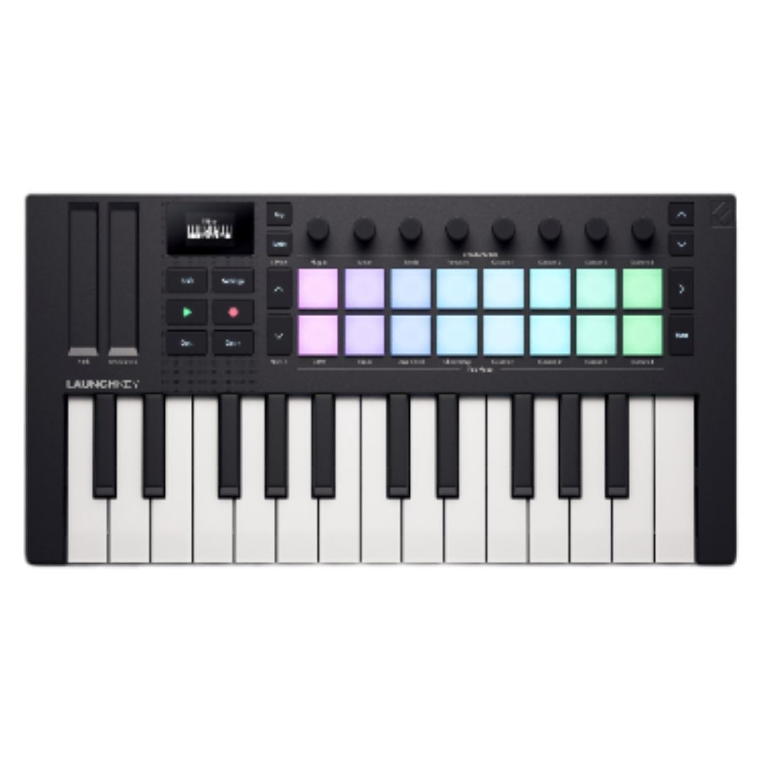 Novation Launchkey Mini 25 MK4 25 Mini Key USB Compact DAW Keyboard Controller