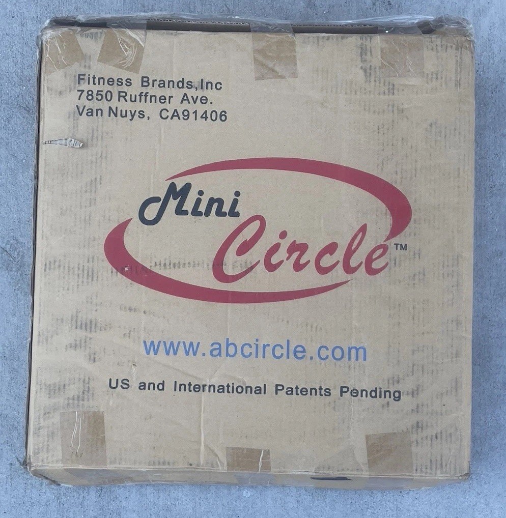 AB Mini Circle Exercise Home Gym Core Abdominal Machine Brand New Open Box Clean