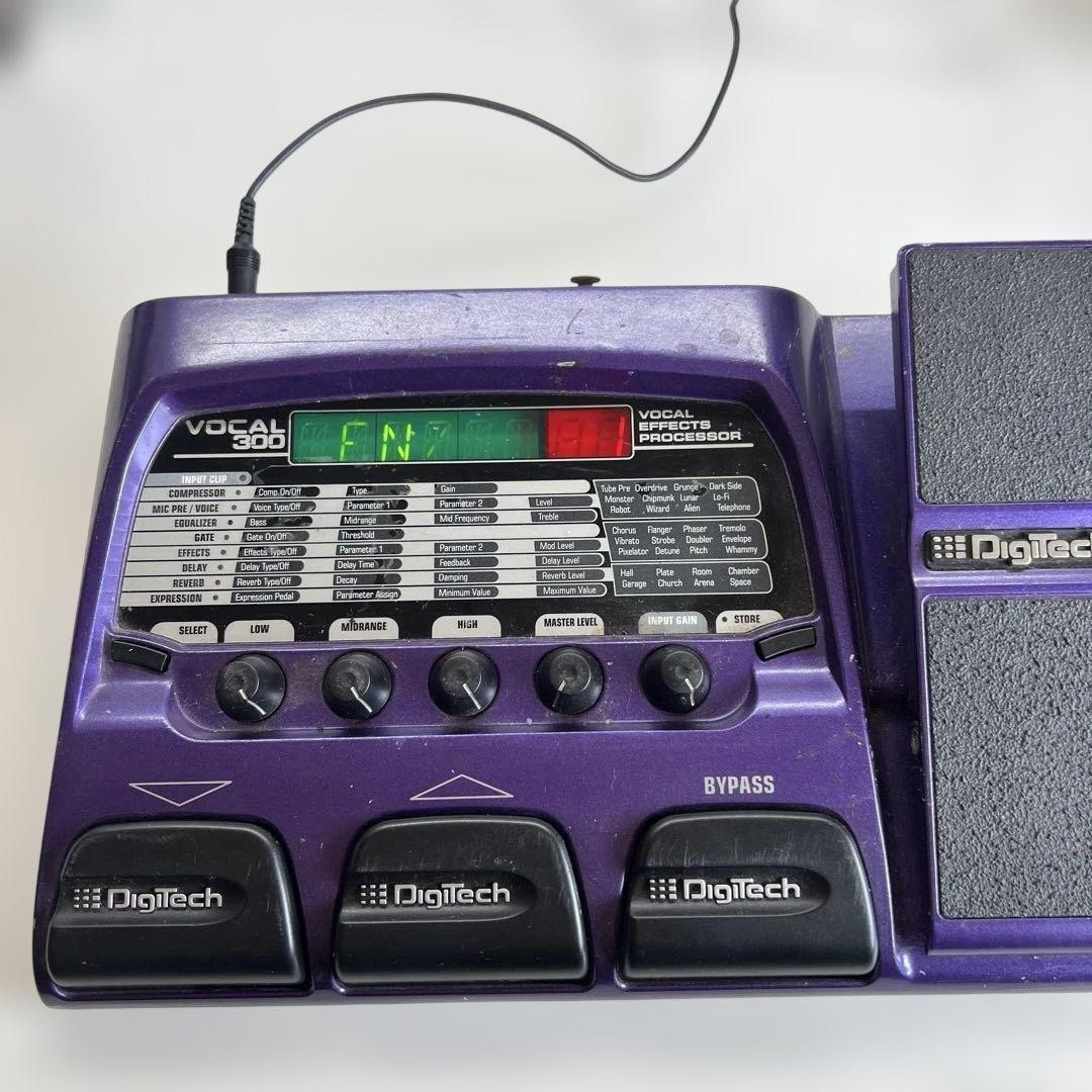DigiTech Vocal 300 Vocal Effects Processor Powers On Body Only Untested