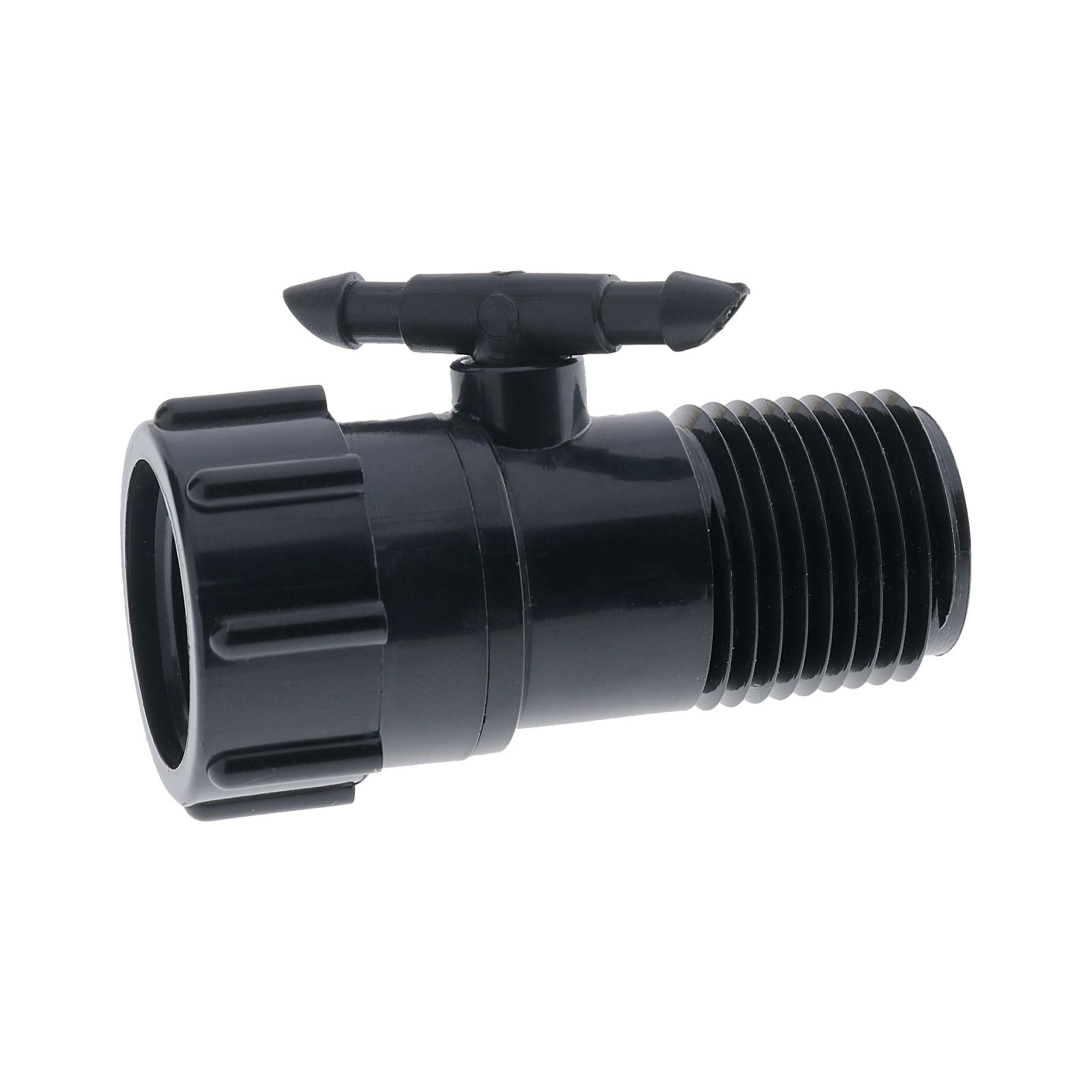HIT 1/2" Riser Adapter with 1/4" Swivel Barbed Tee by Hit