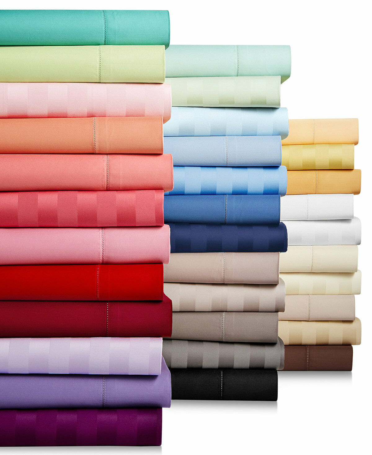 1000 TC Egyptian Cotton 5 PCs Adjustable Split Sheet Set - Select Color & Size