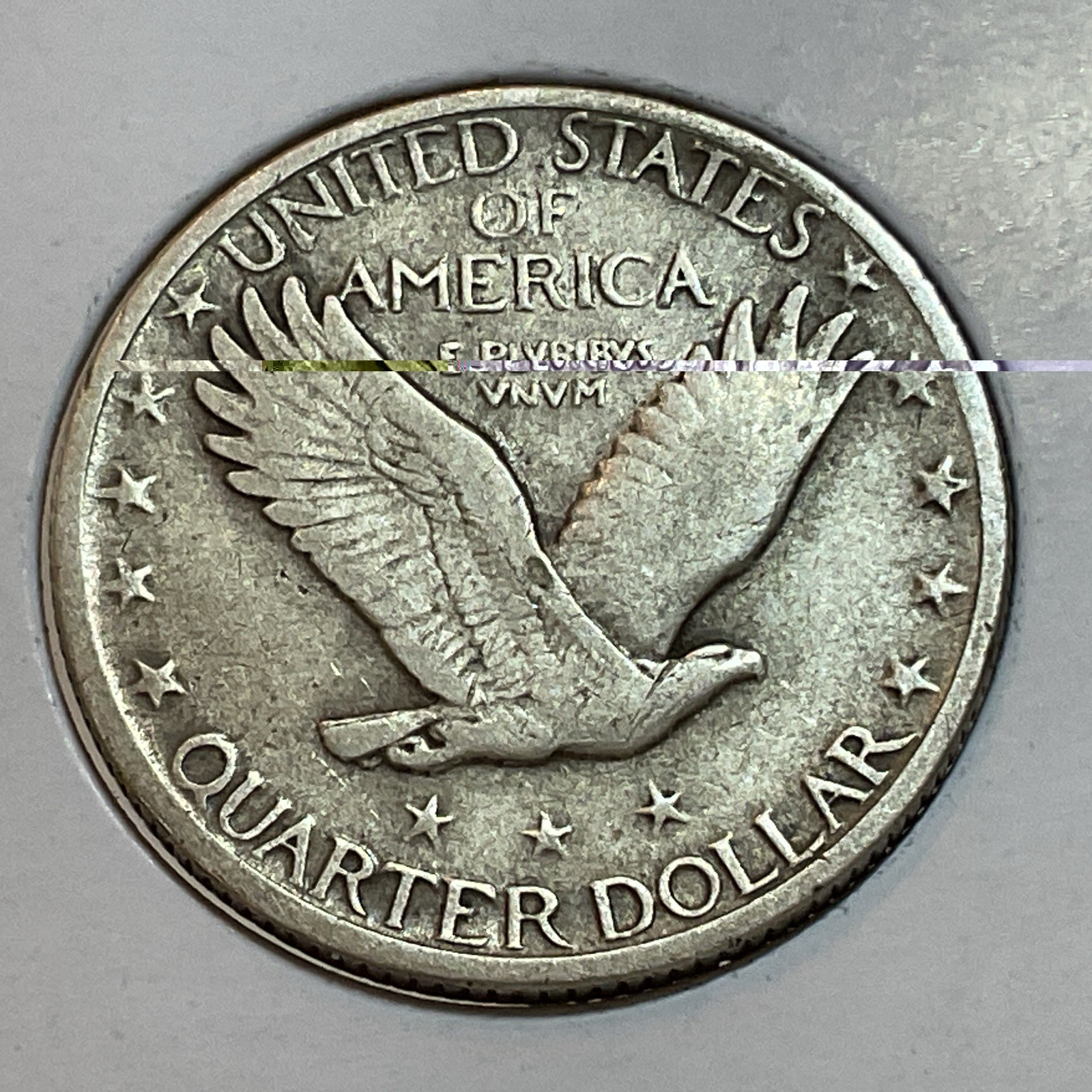 1920 Standing Liberty Quarter in fine