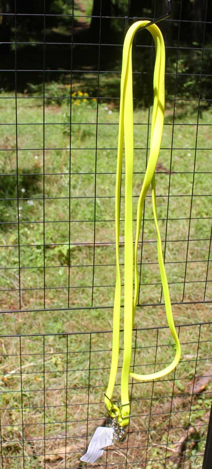 Biothane Loop Reins - Neon Yellow