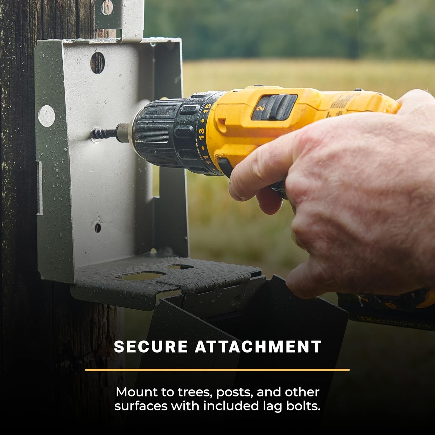 Weatherproof Security Box for Edge Trail Cameras - Includes Mounting Hardware