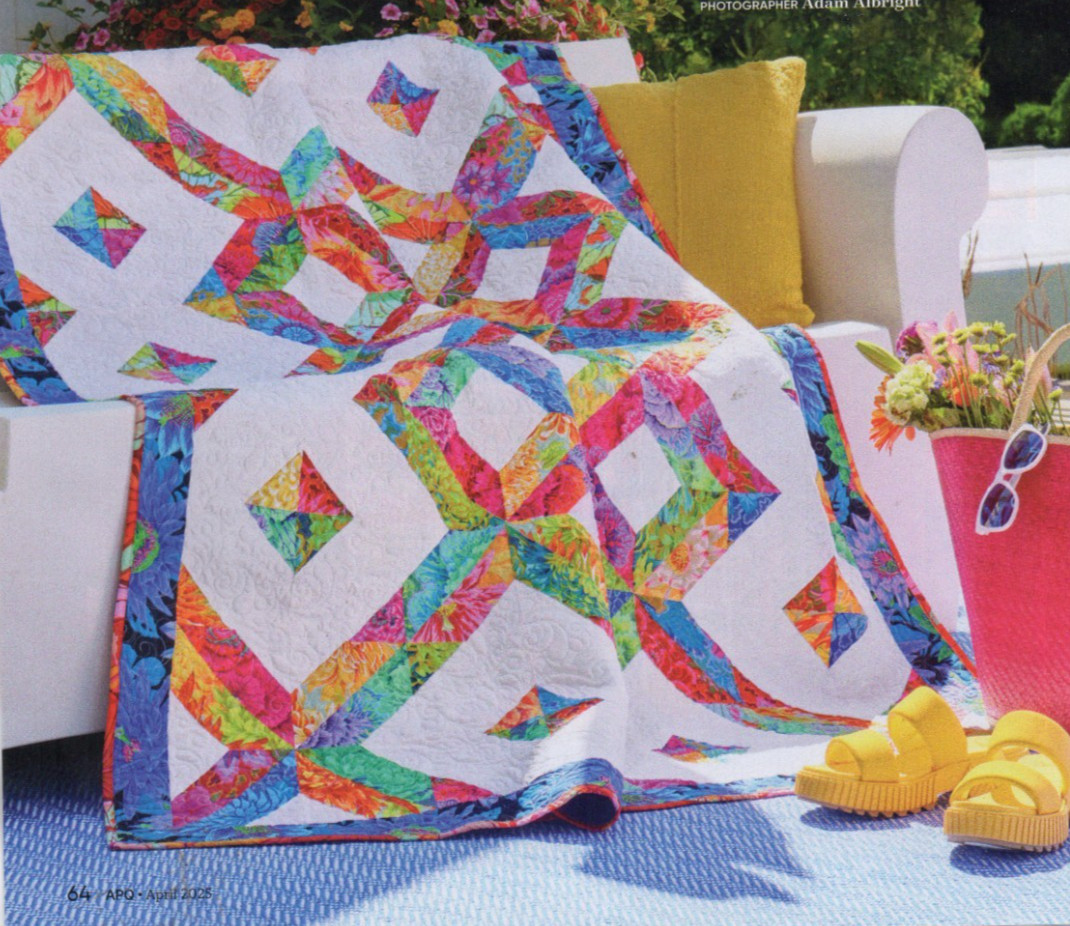 LATTICE VIEW QUILT PATTERN