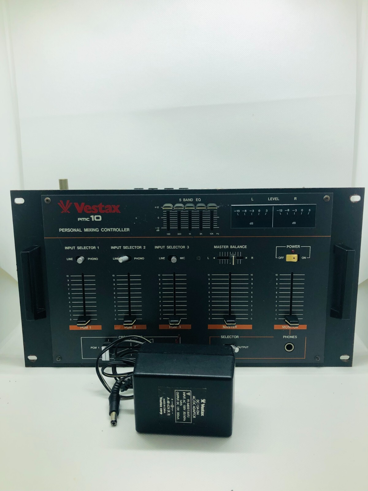 Vestax PMC-10 Persinal Mixing Controller From Japan AC100 Used Working