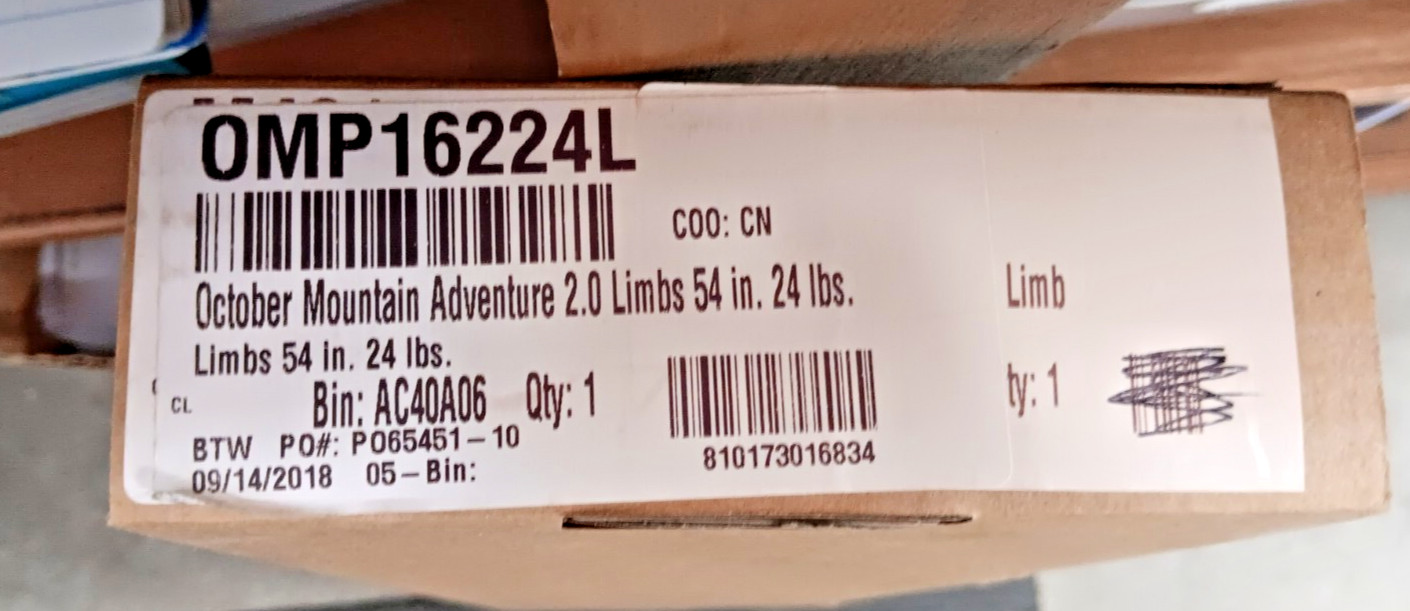 OMP Adventure 24# Limb set