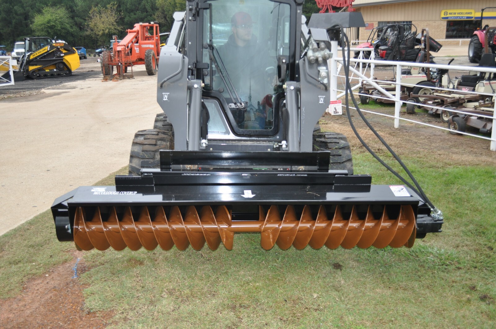 3000 Series McCullough Cover Up Backfill Machine Trench Back filler